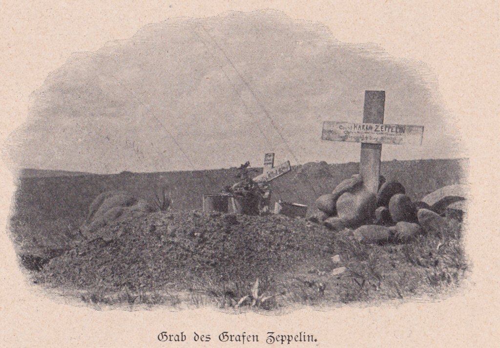 original grave of Graf Zeppelin